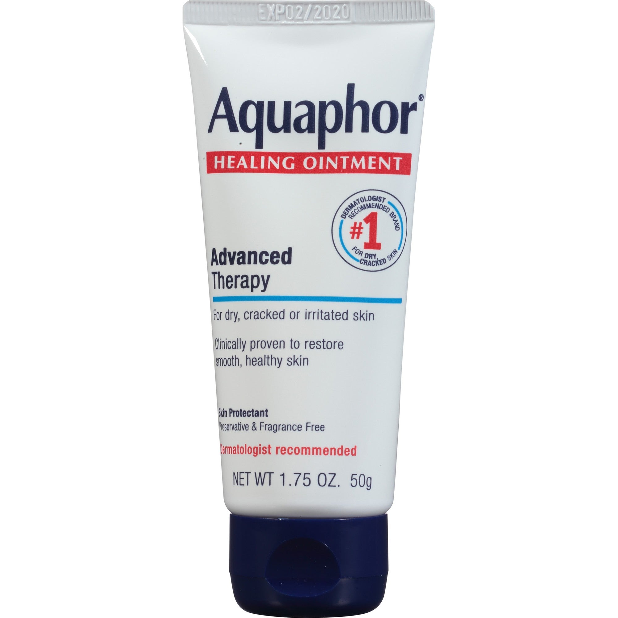 Aquaphor Healing Ointment Skin Protectant and Moisturizer for Dry and Cracked Skin Unscented - 1.75oz - Bellso